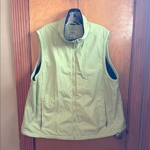 L.L. Bean Women's Light Green Vest